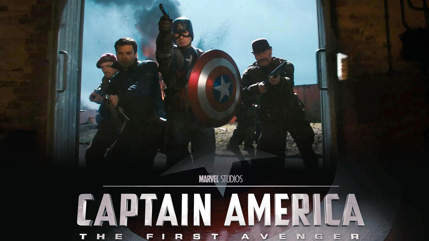 Капитан Америка: Первый мститель HD обои #9 - 1366x768