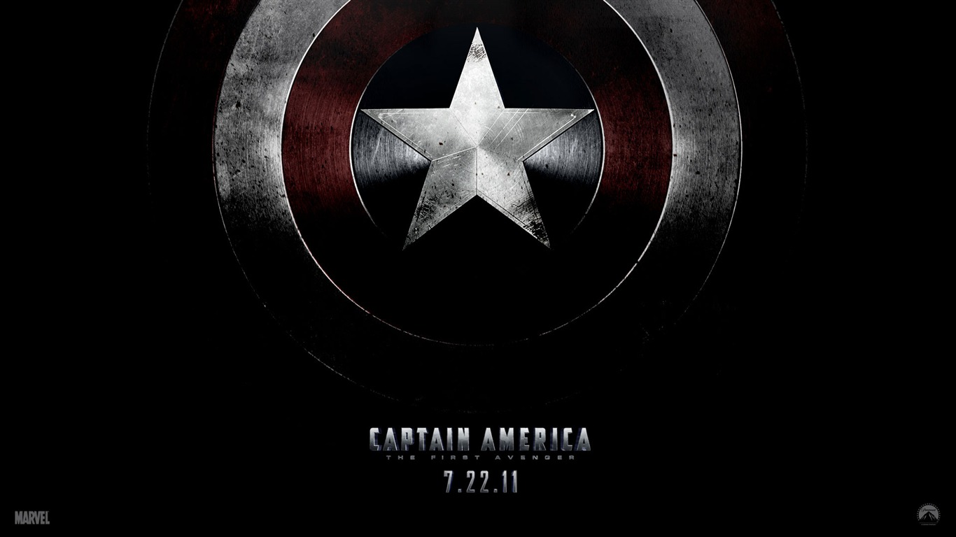캡틴 아메리카 : 첫번째 아벤저의 HD 배경 화면 #10 - 1366x768