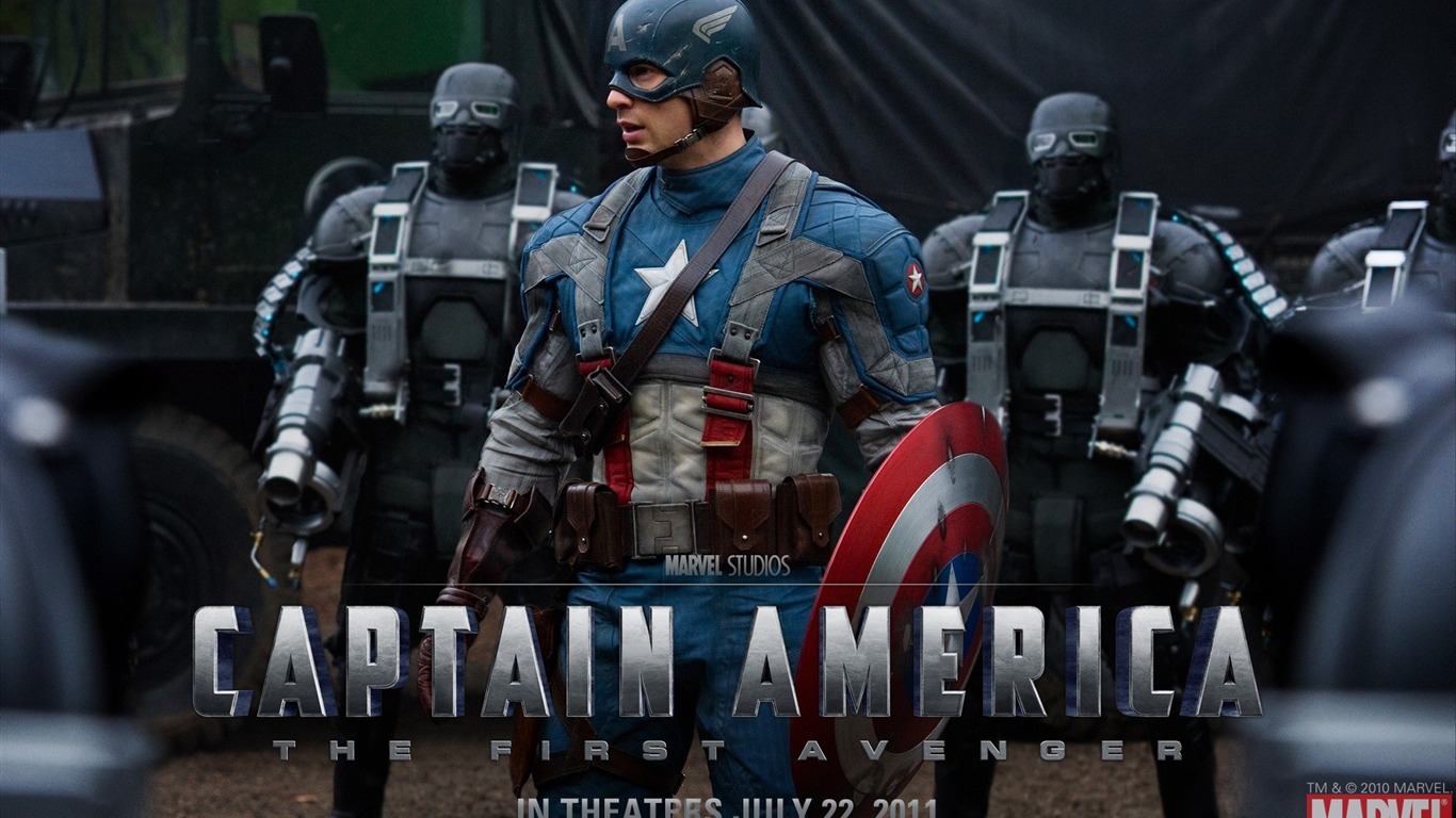 Captain America: The First Avenger 美国队长 高清壁纸21 - 1366x768