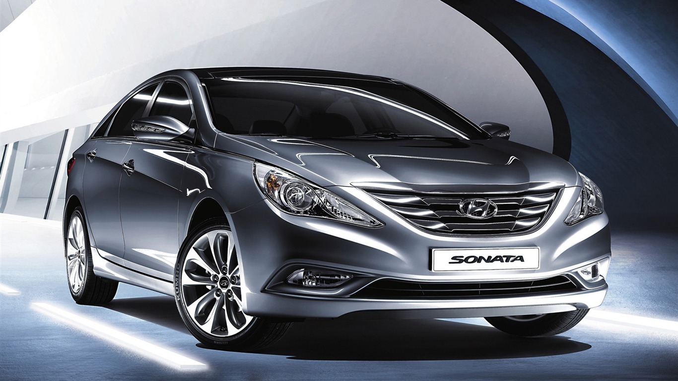 Hyundai Sonata - 2009 fondos de pantalla HD #7 - 1366x768