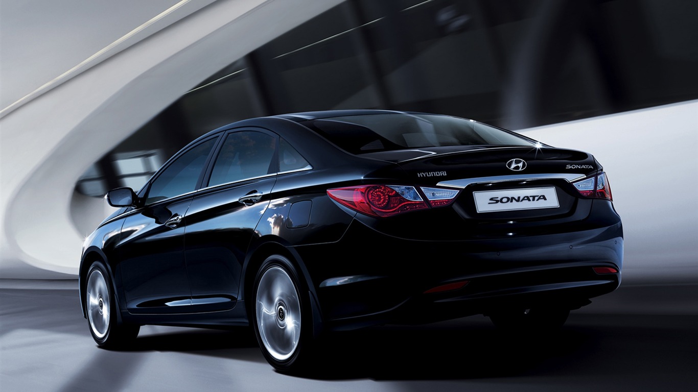 Hyundai Sonata - 2009 fonds d'écran HD #10 - 1366x768