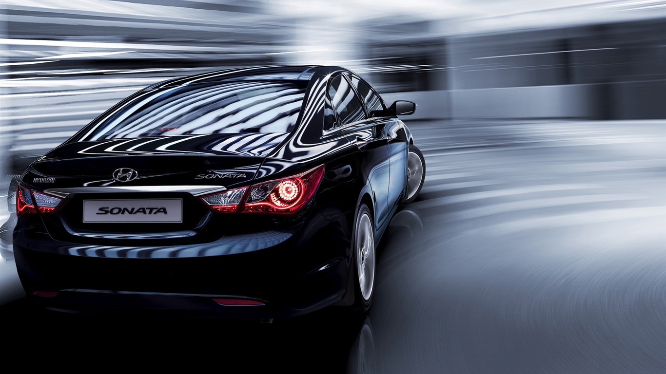 Hyundai Sonata - 2009 HD Wallpaper #11 - 1366x768