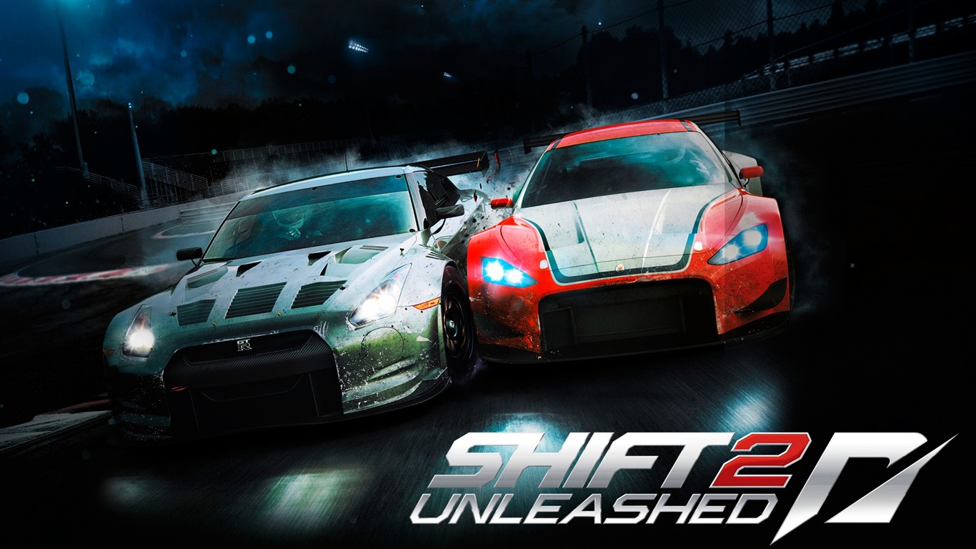 Need for Speed​​: Shift 2 fonds d'écran HD #1 - 1366x768