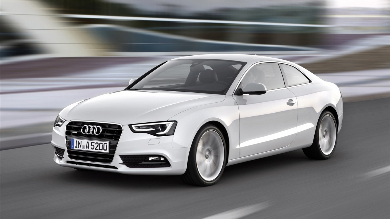 Audi A5 Coupe - 2011 HD wallpapers #1 - 1366x768
