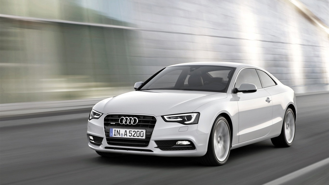 Audi A5 Coupe - 2011 HD wallpapers #2 - 1366x768