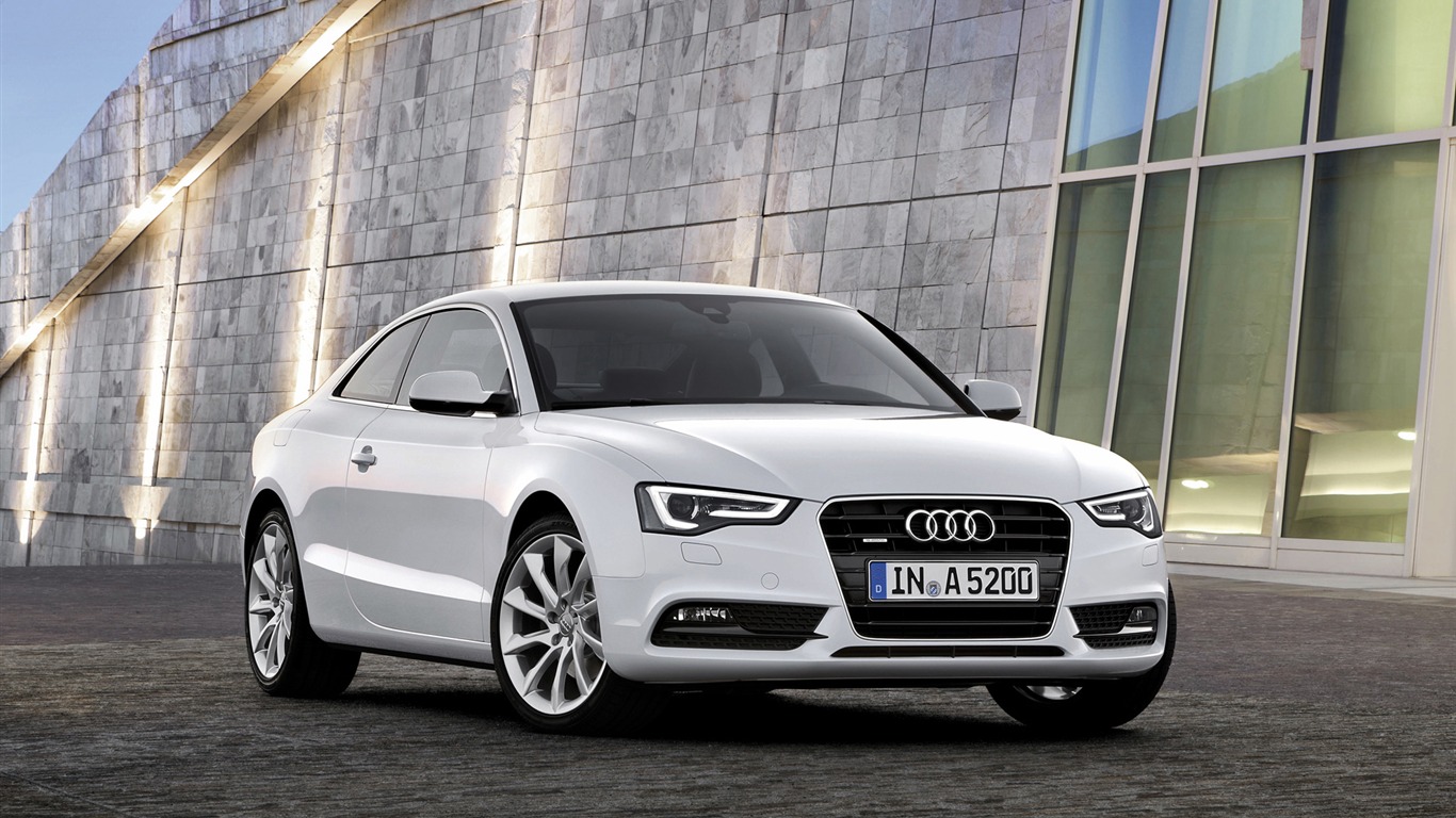 Audi A5 Coupe - 2011 HD wallpapers #4 - 1366x768