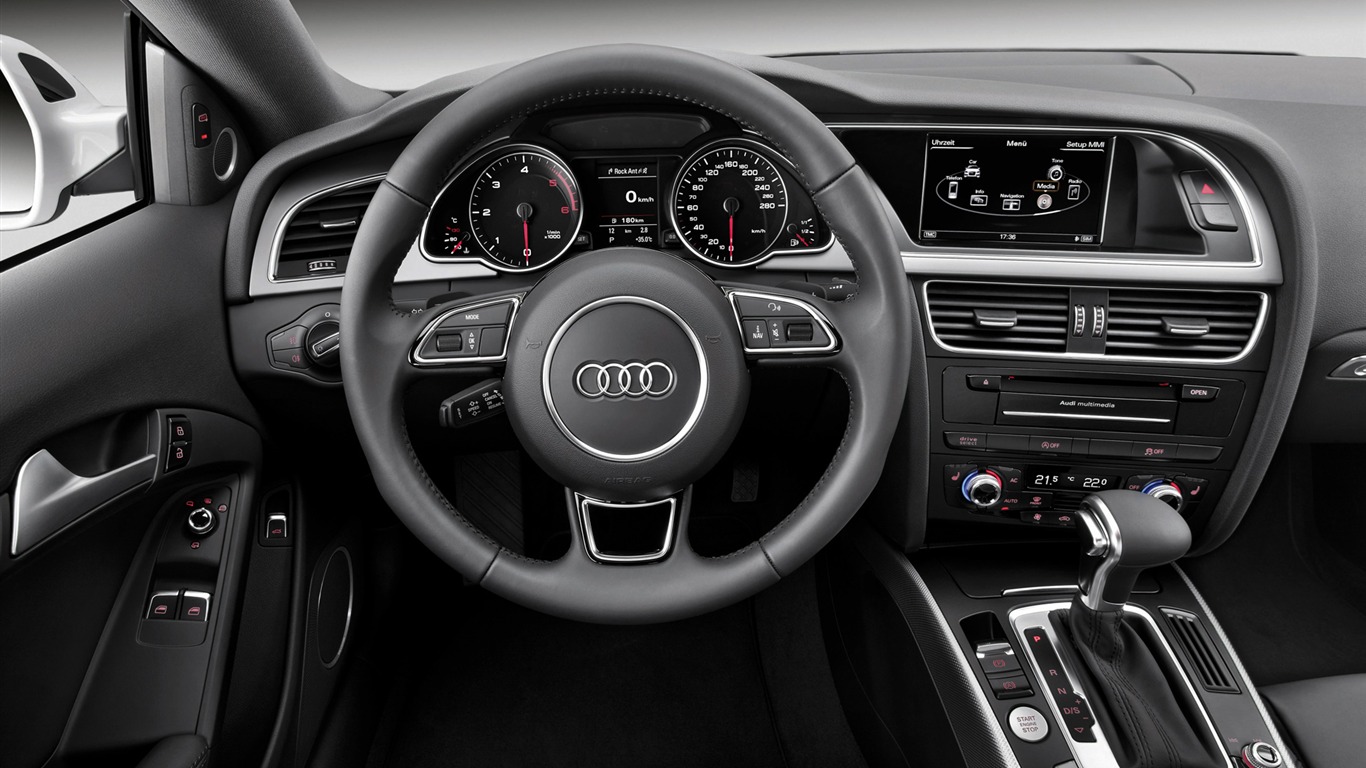 Audi A5 Coupe - 2011 HD wallpapers #15 - 1366x768