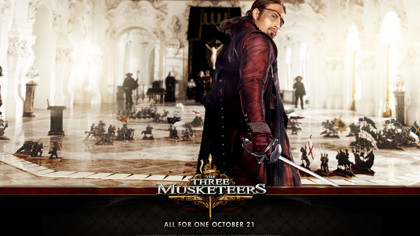 2011 The Three Musketeers 2011 三个火枪手 壁纸专辑9 - 1366x768