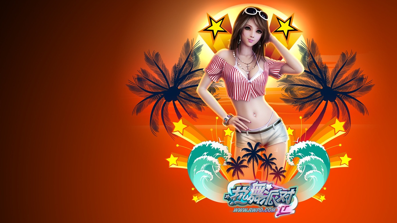 Online game Hot Dance Party II official wallpapers #3 - 1366x768