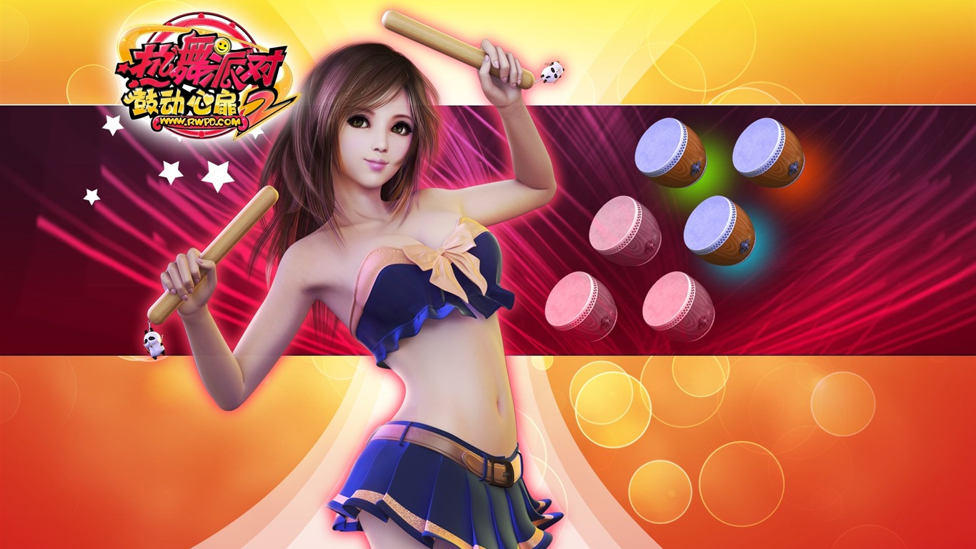 Online game Hot Dance Party II official wallpapers #13 - 1366x768