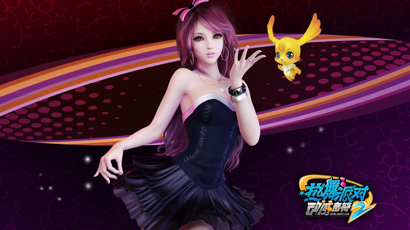 Online Game Hot Dance Party II offiziellen Wallpapers #28 - 1366x768