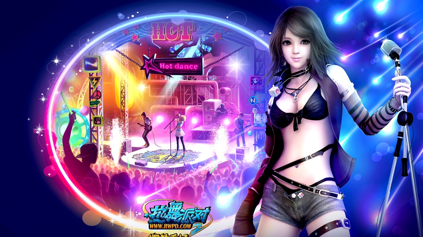온라인 게임 핫 댄스 파티 II 공식 배경 화면 #37 - 1366x768