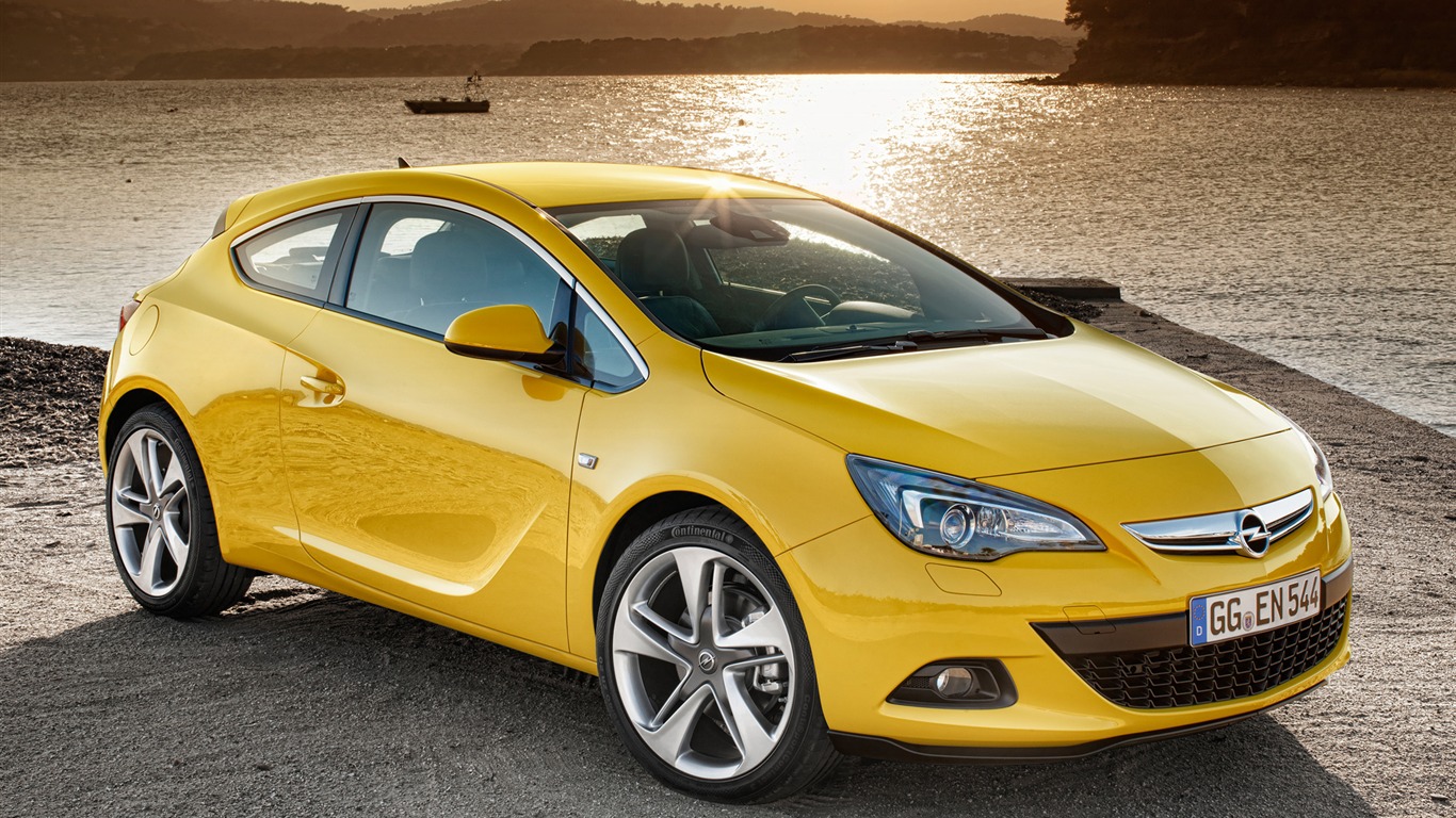 Opel Astra GTC - 2011의 HD 배경 화면 #8 - 1366x768