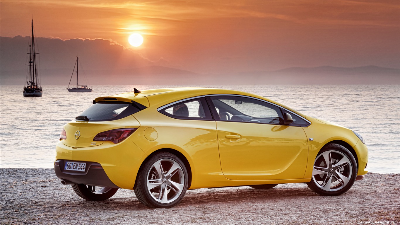 Opel Astra GTC - 2011의 HD 배경 화면 #10 - 1366x768