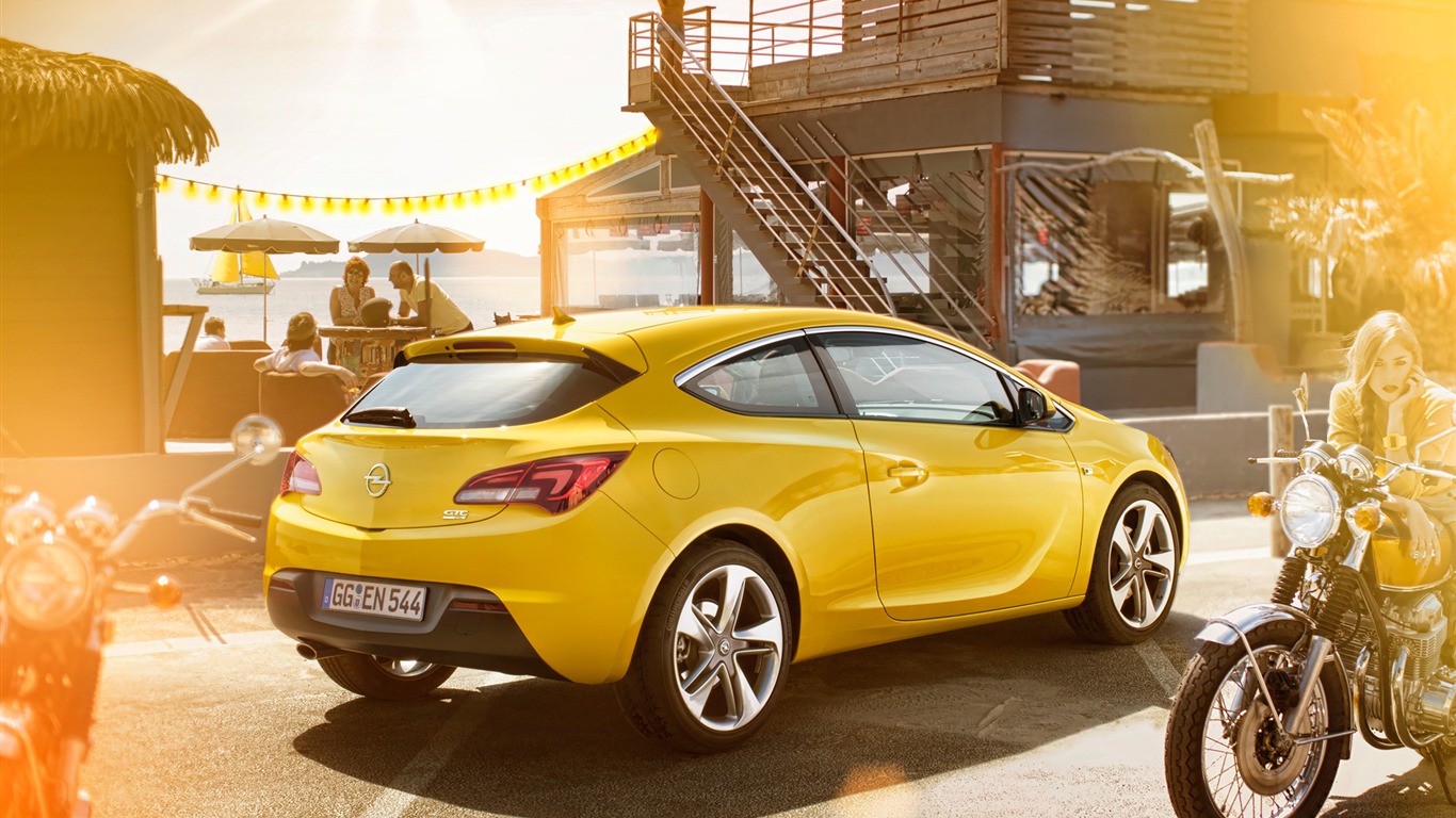 Opel Astra GTC - 2011 fonds d'écran HD #13 - 1366x768
