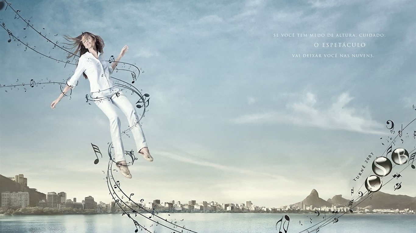 Beautiful creative design wallpapers (2) #12 - 1366x768