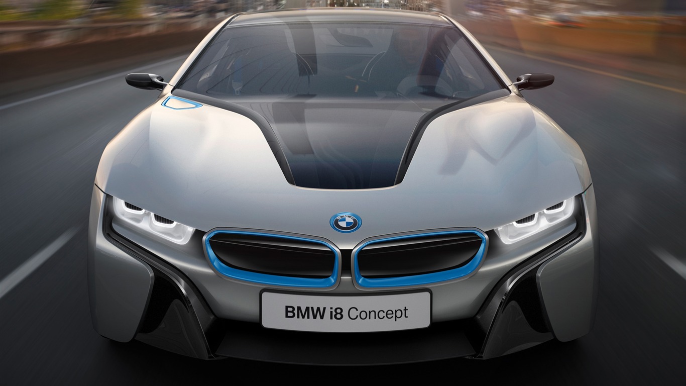 1366x768 壁纸下载 - bmw i8 concept - 2011 宝马 - 汽车壁纸 - v3