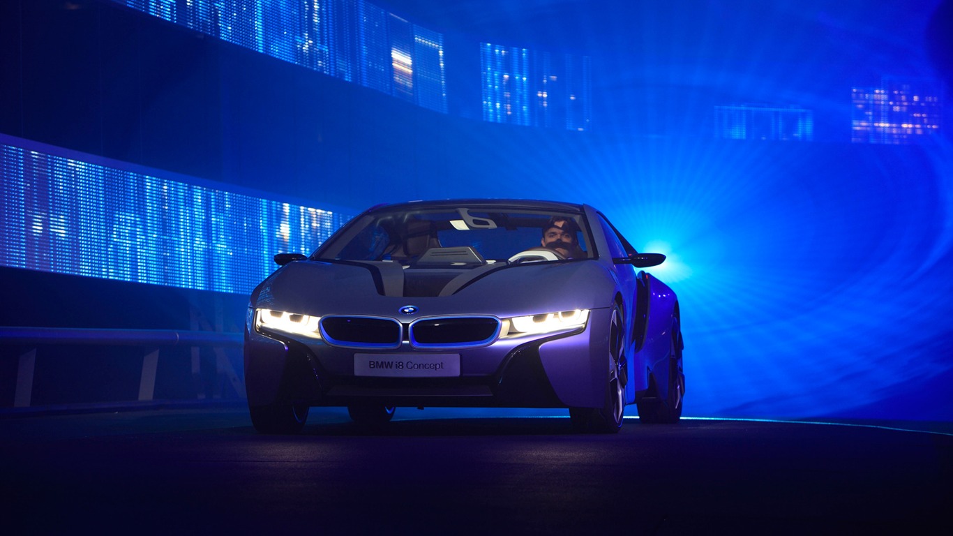 BMW i8 Concept - 2011 宝马19 - 1366x768