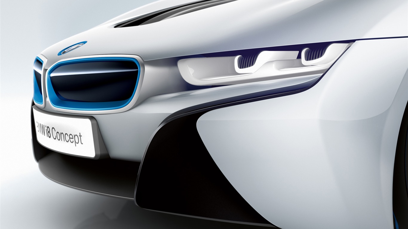 BMW i8 koncept - 2011 HD wallpapers #30 - 1366x768