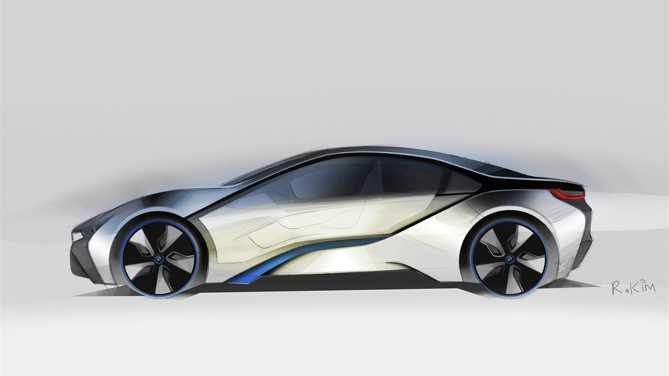 BMW i8 Concept - 2011 fonds d'écran HD #43 - 1366x768