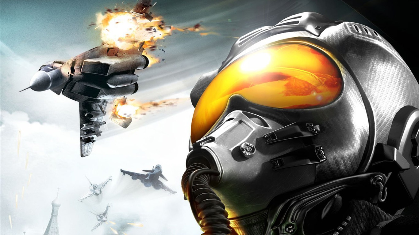 Tom Clancy's H.A.W.X 2 HD wallpapers #12 - 1366x768