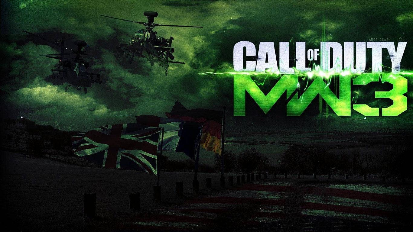 Call of Duty: MW3 使命召唤8：现代战争3 高清壁纸3 - 1366x768