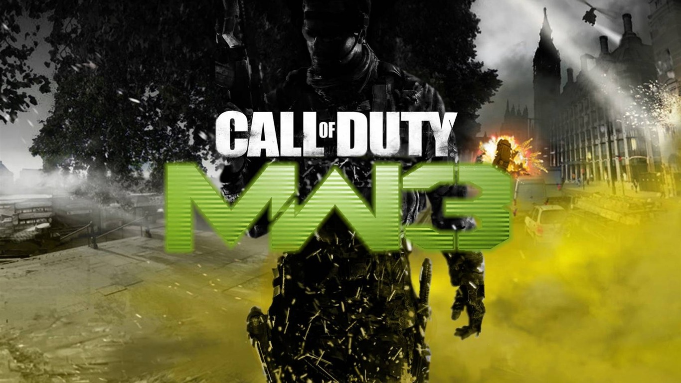 Call of Duty: MW3 使命召唤8：现代战争3 高清壁纸4 - 1366x768