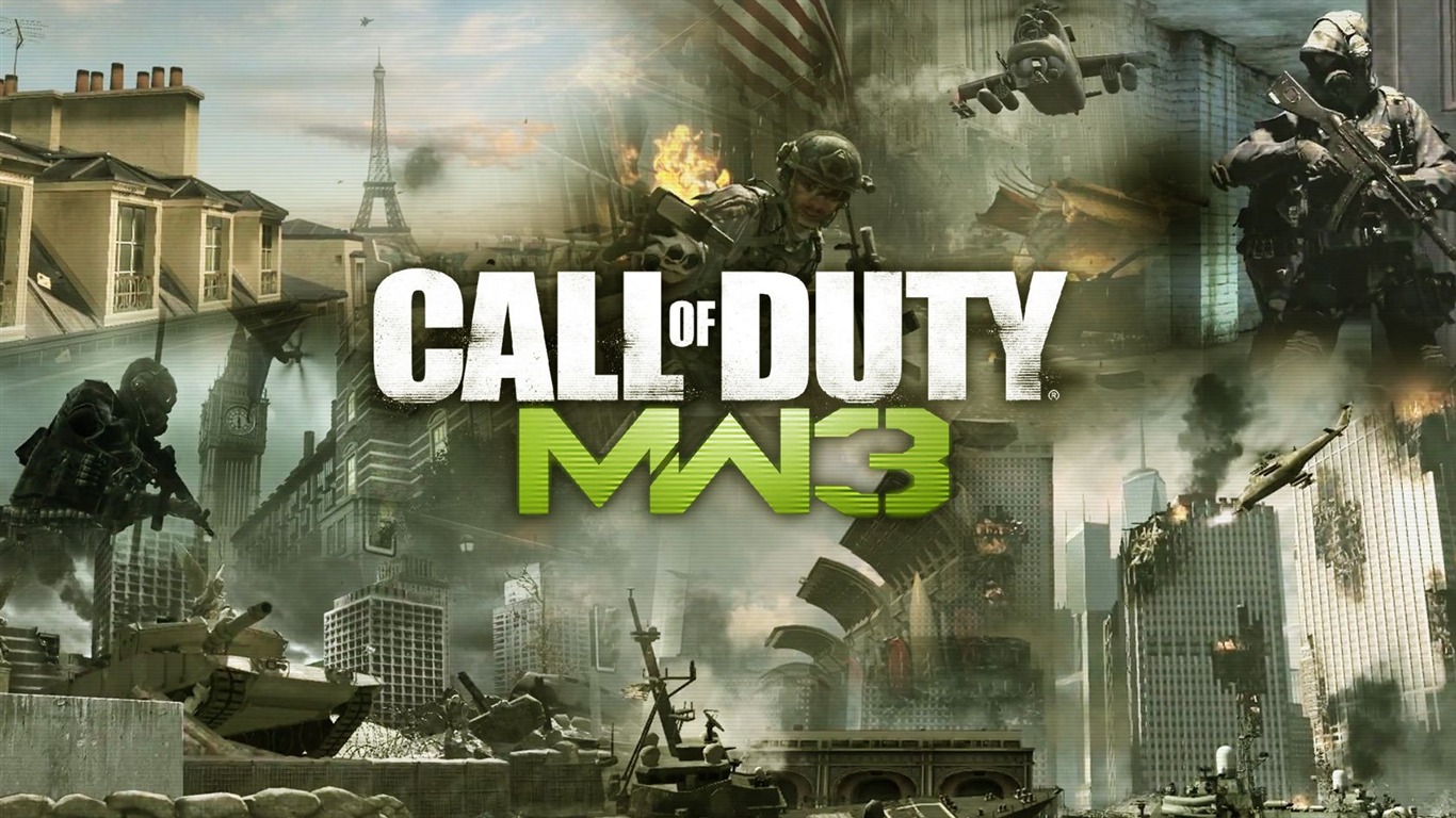Call of Duty: MW3 使命召唤8：现代战争3 高清壁纸5 - 1366x768