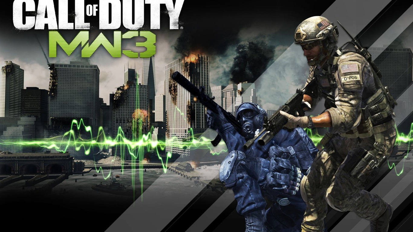 Call of Duty: MW3 fondos de pantalla HD #8 - 1366x768