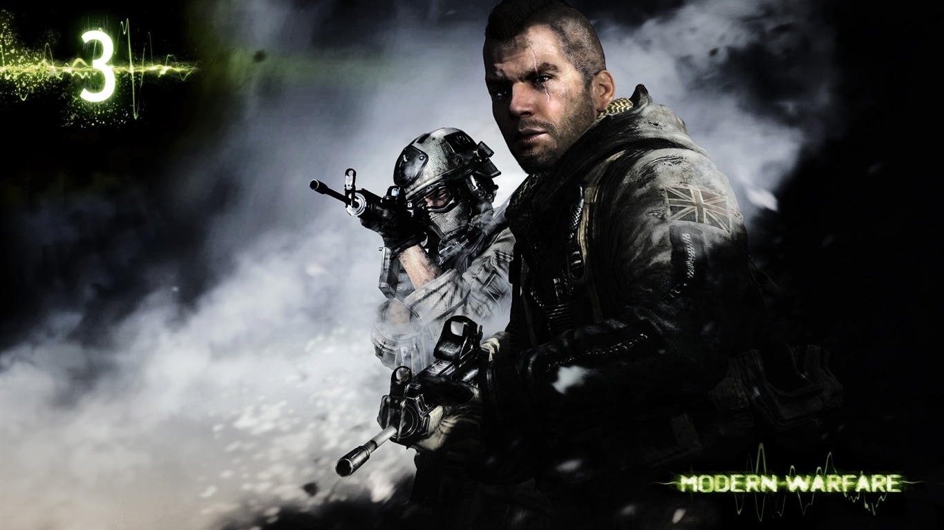 Call of Duty: MW3 HD Tapety na plochu #13 - 1366x768