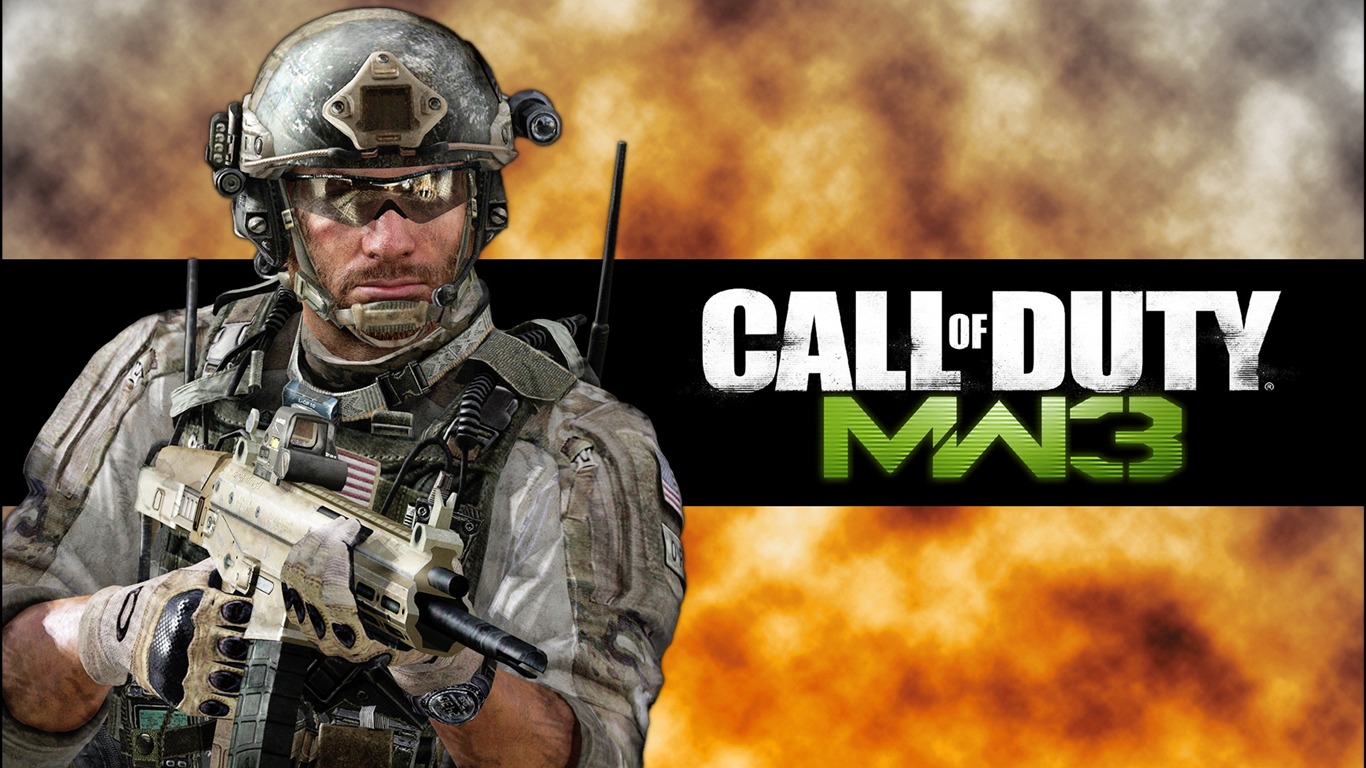 Call of Duty: MW3 使命召唤8：现代战争3 高清壁纸14 - 1366x768