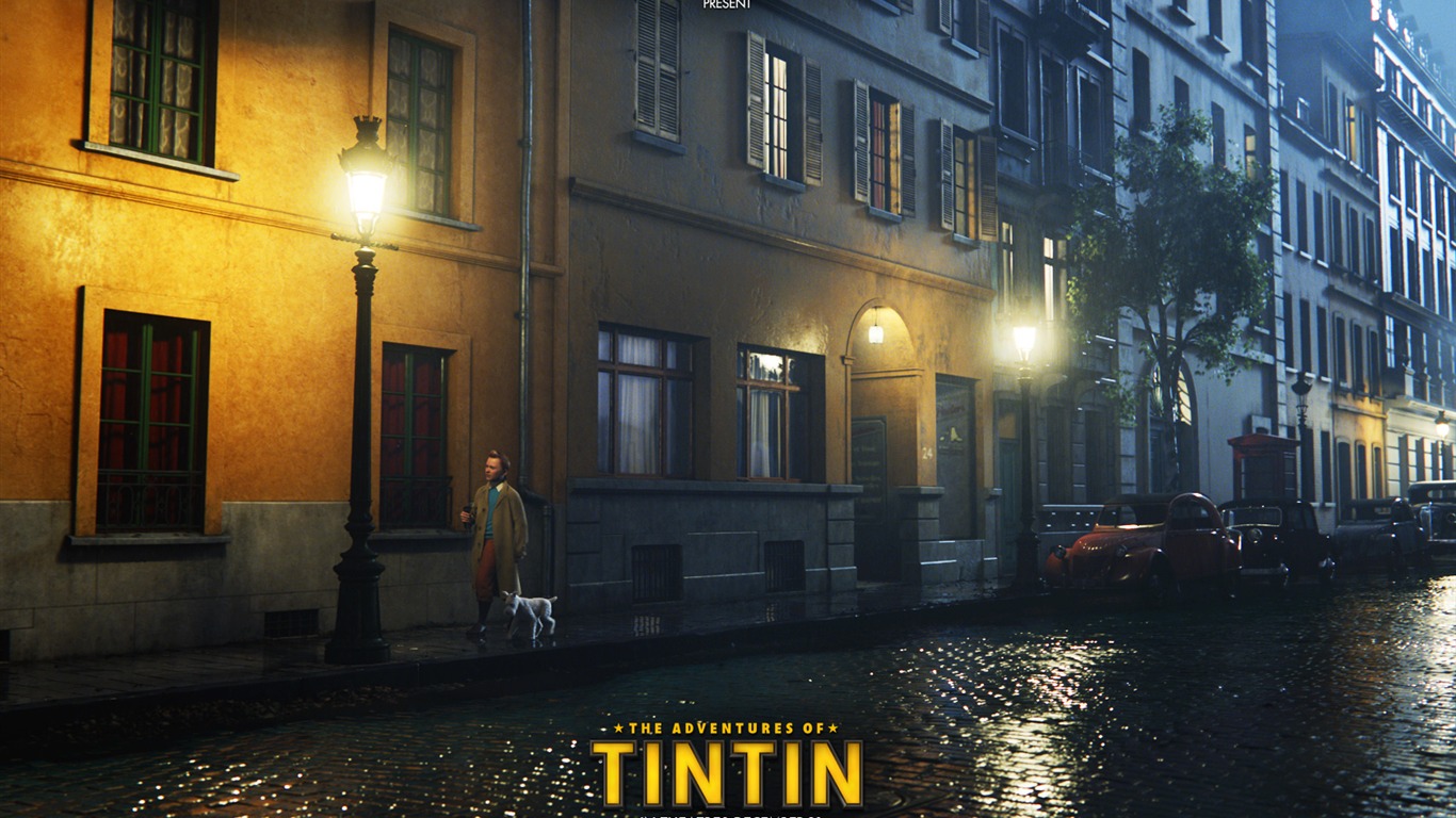 Les aventures de Tintin wallpapers HD #6 - 1366x768