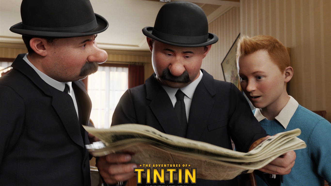 Les aventures de Tintin wallpapers HD #8 - 1366x768
