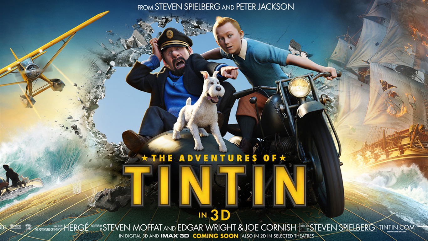 Les aventures de Tintin wallpapers HD #16 - 1366x768