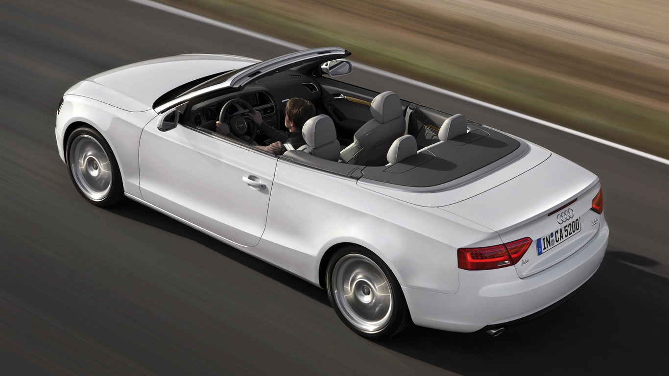 Audi A5 Cabriolet - 2011 HD wallpapers #4 - 1366x768