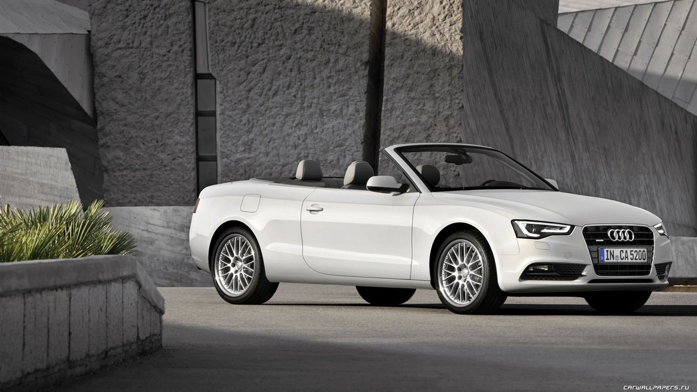 Audi A5 Cabriolet - 2011 HD wallpapers #5 - 1366x768