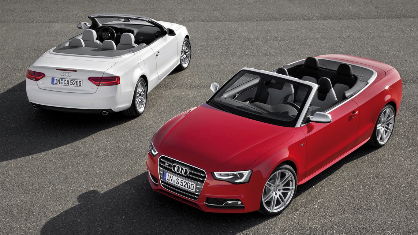 Audi A5 Cabriolet - 2011 HD wallpapers #9 - 1366x768