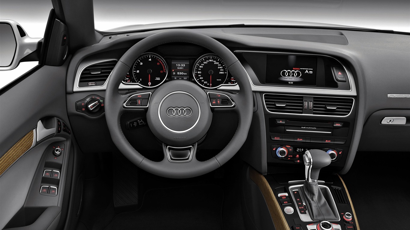 Audi A5 Cabriolet - 2011 HD обои #16 - 1366x768