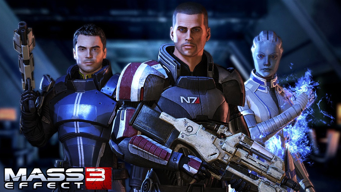 Mass Effect 3 质量效应3 高清壁纸1 - 1366x768