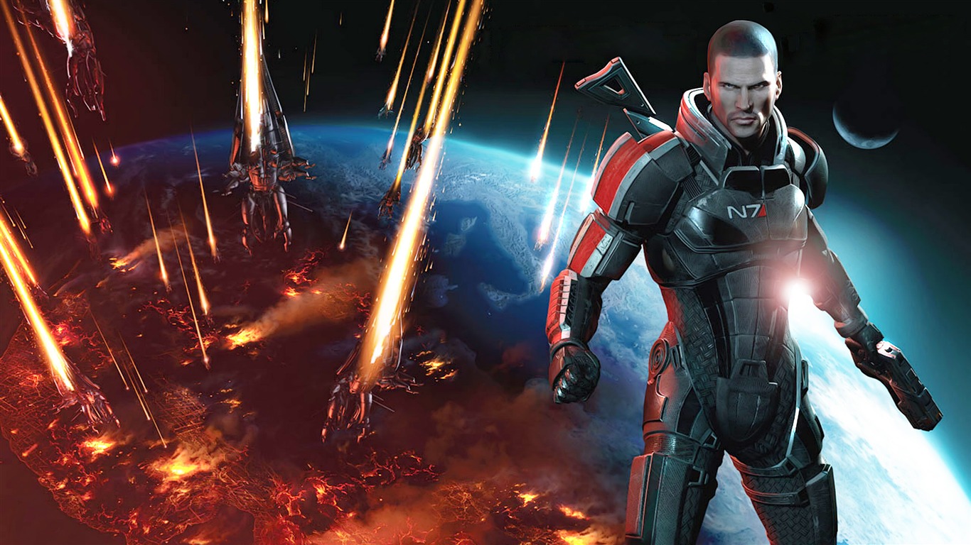 Mass Effect 3 fondos de pantalla HD #5 - 1366x768