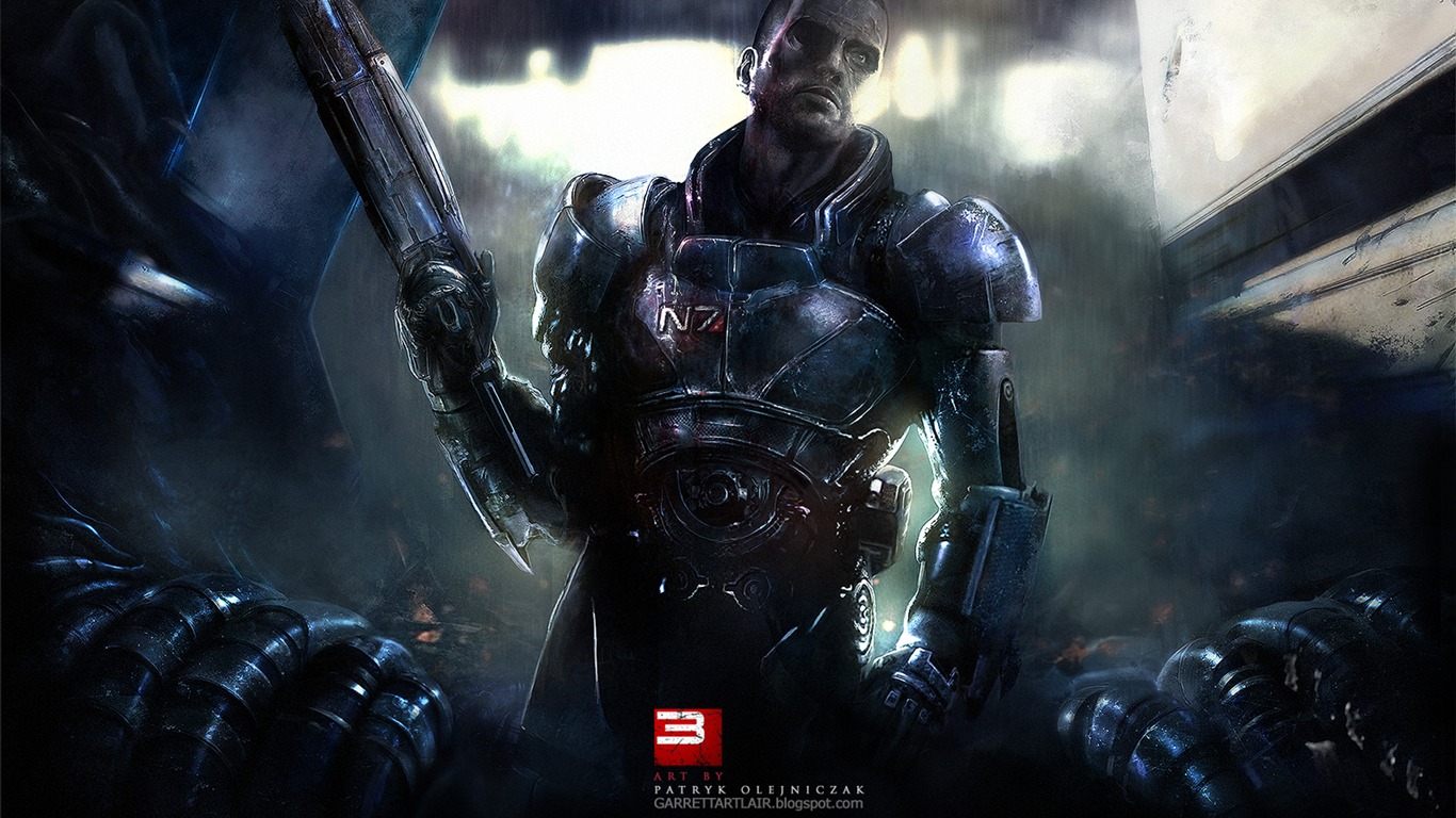 Mass Effect 3 质量效应3 高清壁纸7 - 1366x768