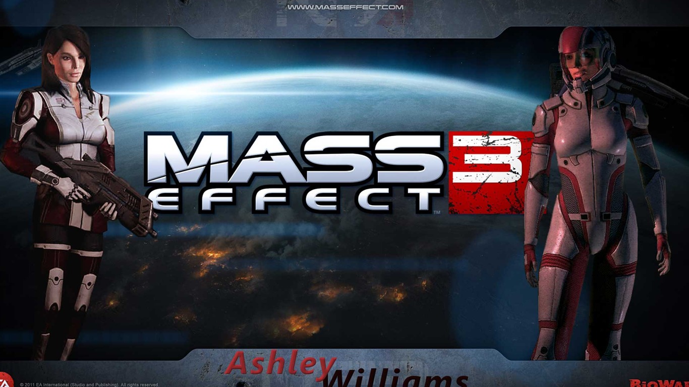 Mass Effect 3 质量效应3 高清壁纸10 - 1366x768