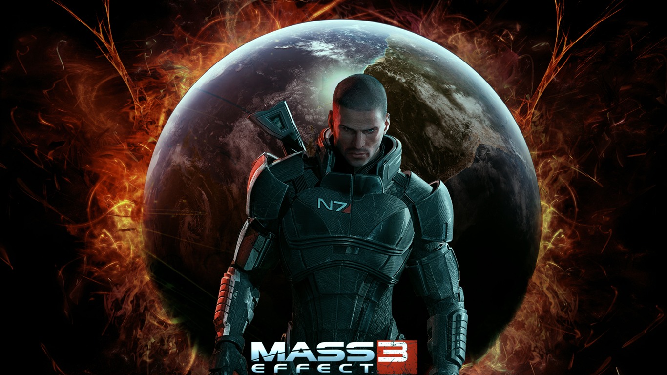 Mass Effect 3 质量效应3 高清壁纸12 - 1366x768