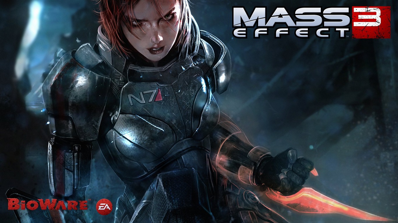 Mass Effect 3 质量效应3 高清壁纸14 - 1366x768