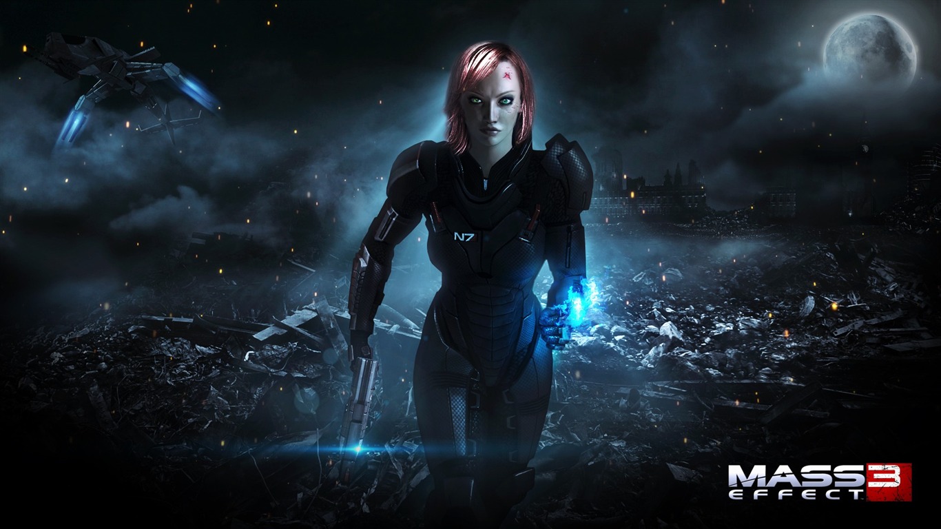 Mass Effect 3 质量效应3 高清壁纸18 - 1366x768