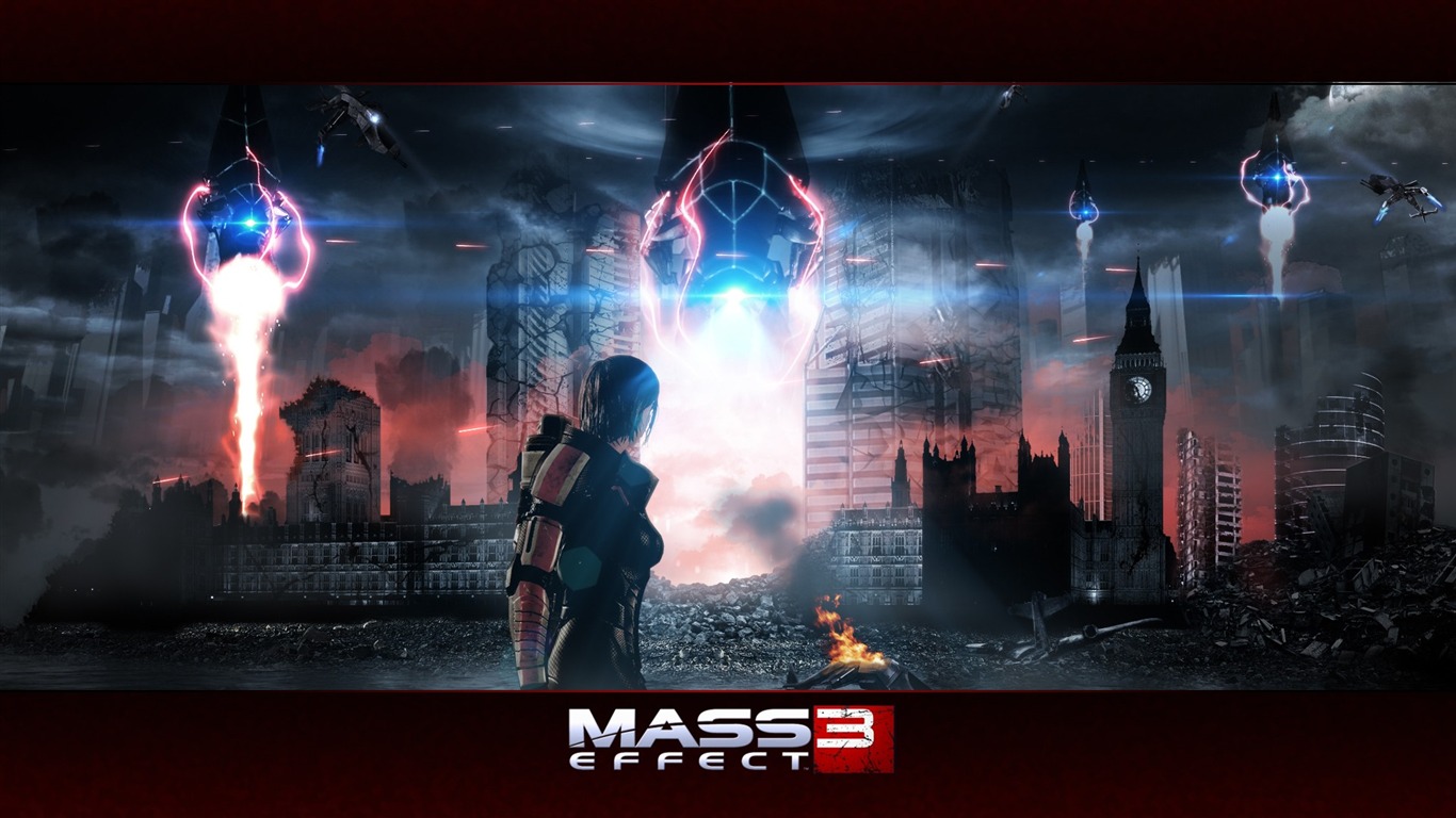 Mass Effect 3 fondos de pantalla HD #19 - 1366x768