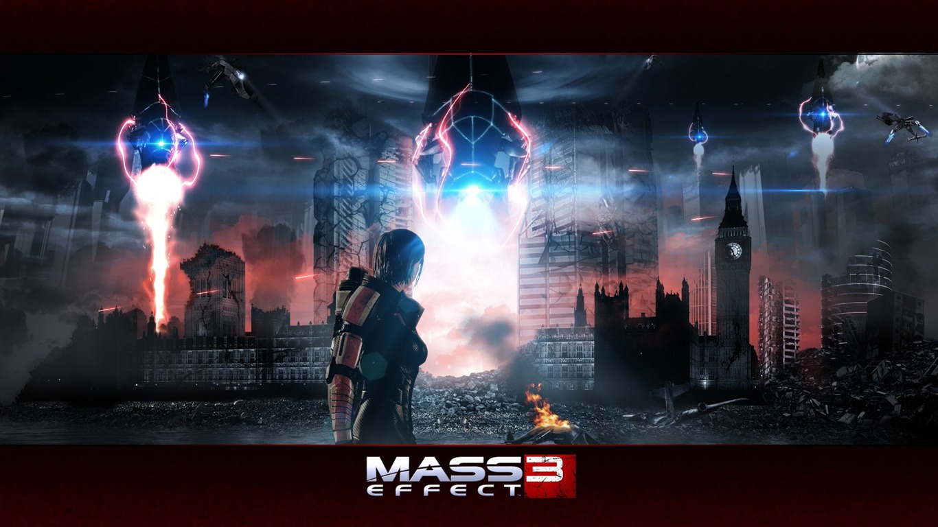 Mass Effect 3 fonds d'écran HD #19 - 1366x768