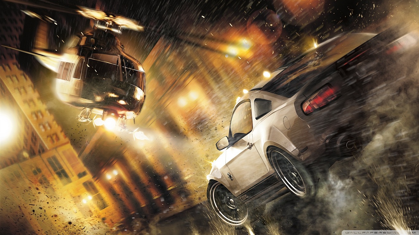 Need for Speed: Les fonds d'écran HD Run #11 - 1366x768