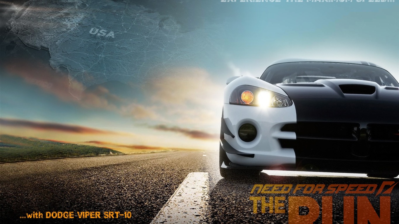 Need for Speed: The Run 极品飞车16：亡命狂飙 高清壁纸19 - 1366x768