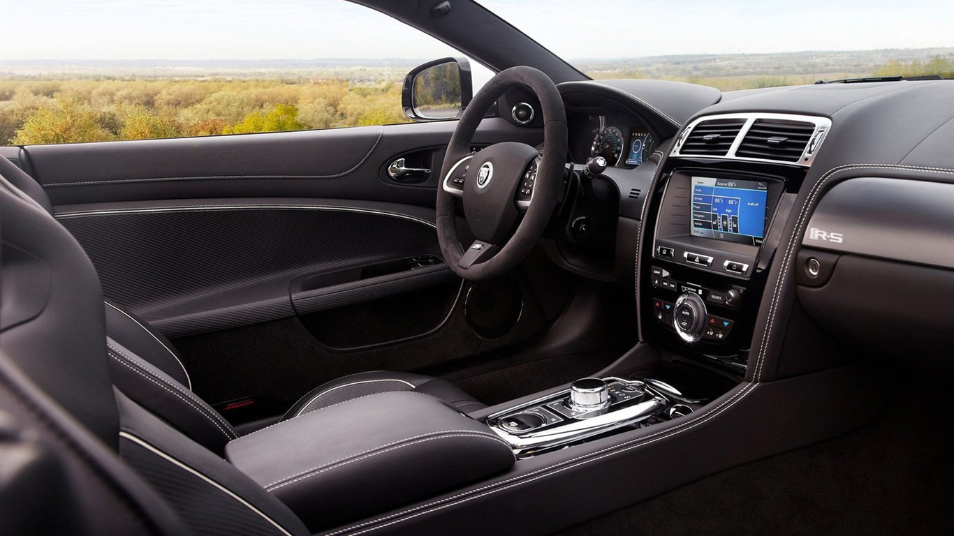 2013 Jaguar XK XKR-S Convertible Auto Hintergrundbilder #3 - 1366x768